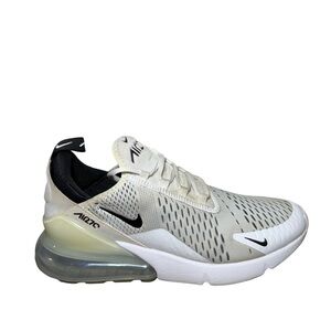 Nike Air Max 270 Light Gray and Black Sneakers